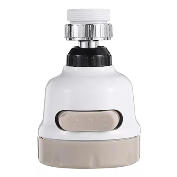 Bico Arejador de Torneira 360° Antirrespingo com Filtro e 3 Jatos para Economia de Água IZEWATER FLEX