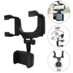 Suporte Veicular para Retrovisor, Rotação 360°, Ajustável Universal, Proteção Anti-Risco IZE360 VIEW