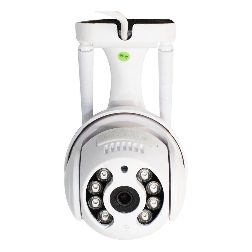 Câmera de Segurança Externa Wi-Fi Full HD 360º à Prova D'Água Visão Noturna IZESECURE MAX IZESHOP