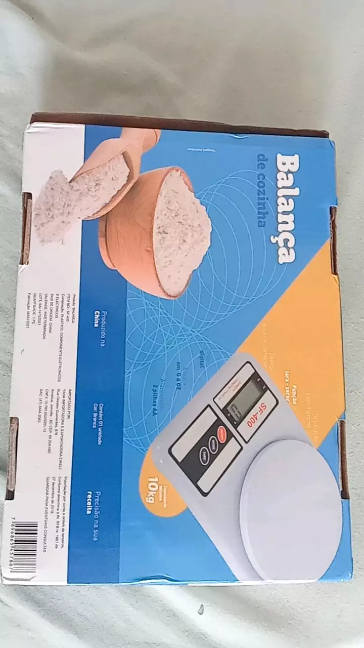 Balança Digital Cozinha 10kg Alta Precisão LCD IZECOOK PRO photo review