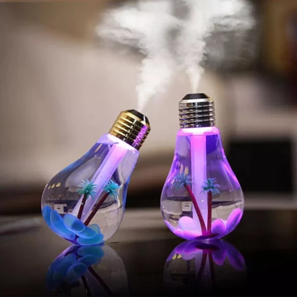 Umidificador de Ar Portátil 400ml LED Colorido USB IZECOOL AIR