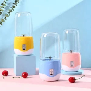 Mini Liquidificador Portátil USB 4 Lâminas 400ml IZEJUICE GO