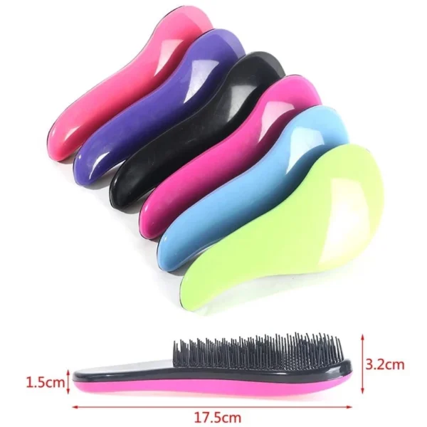 Escova Mágica Desembaraçadora Cabelos Secos e Molhados IZEHAIR FLEX PRO