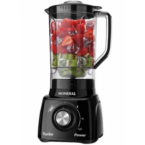Liquidificador Mondial 500W 3 Velocidades 2,2L Faca Inox IZEBLEND MAX