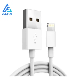 Cabo Carregador Rápido iPhone Lightning 2,4A PVC 1m/2m IZEBOOST CONNECT