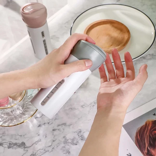 Dispenser Portátil 4 em 1 para Shampoo, Loção, Gel e Creme Antivazamento IZECARE TRAVEL