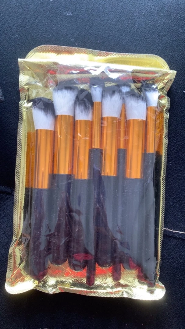 Kit 10 Pincéis Maquiagem Profissional Kabuki Esfumar Contorno IZEBEAUTY EXPERT photo review