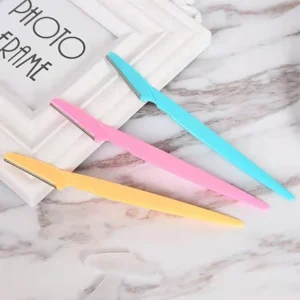 Kit 3 Navalhas para Sobrancelha Inox Dobrável Preciso IZECARE BEAUTY