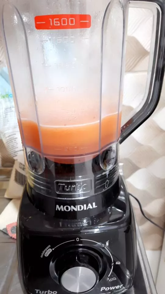 Liquidificador Mondial 500W 3 Velocidades 2,2L Faca Inox IZEBLEND MAX photo review