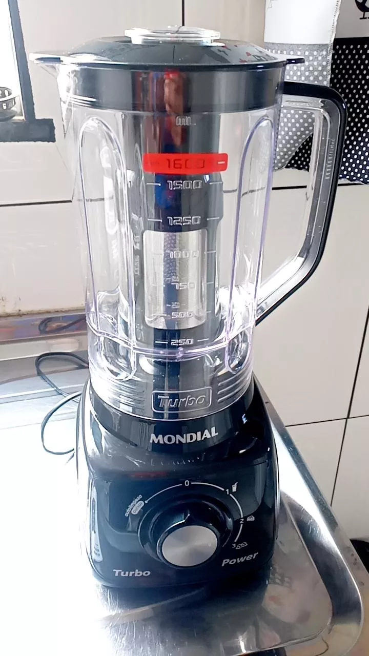 Liquidificador Mondial 500W 3 Velocidades 2,2L Faca Inox IZEBLEND MAX photo review