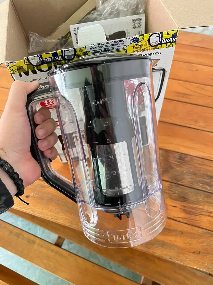 Liquidificador Mondial 500W 3 Velocidades 2,2L Faca Inox IZEBLEND MAX photo review