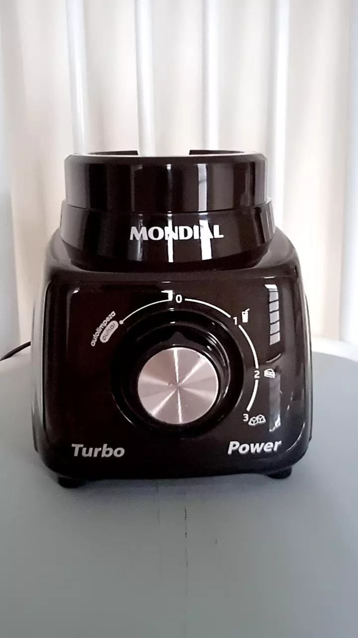 Liquidificador Mondial 500W 3 Velocidades 2,2L Faca Inox IZEBLEND MAX photo review