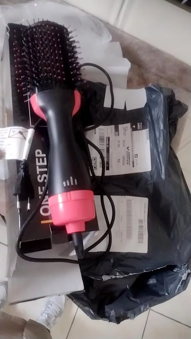 Escova Secadora Alisadora 3 em 1 Cabelos Sedosos Anti-Frizz IZEHAIR PRO photo review