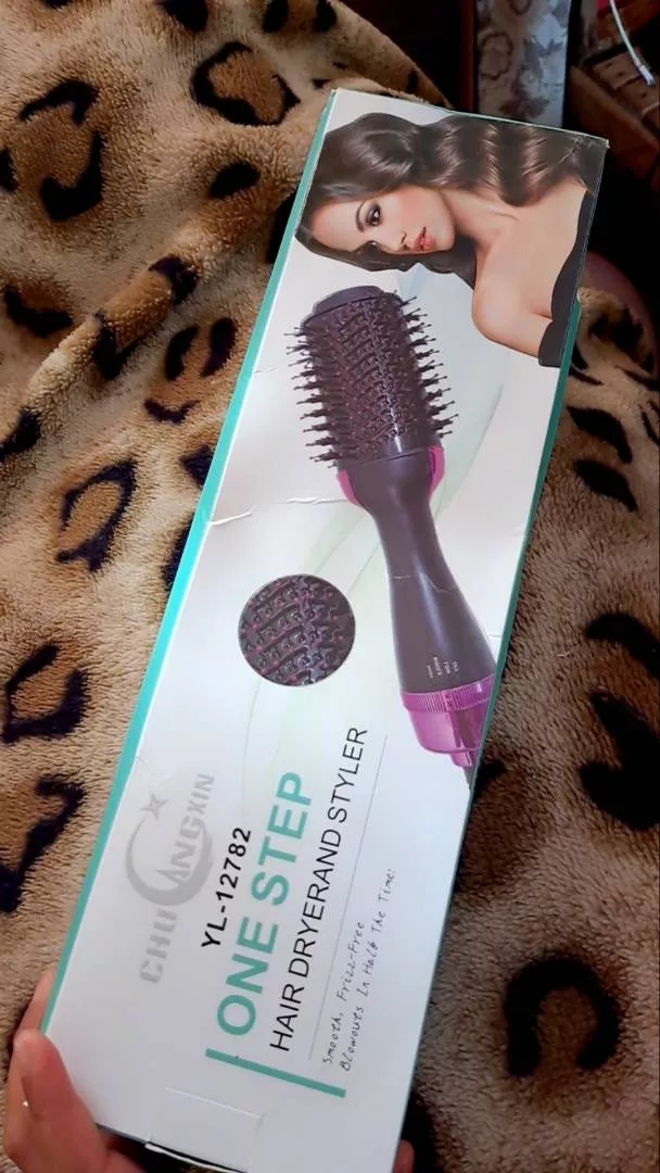 Escova Secadora Alisadora 3 em 1 Cabelos Sedosos Anti-Frizz IZEHAIR PRO photo review