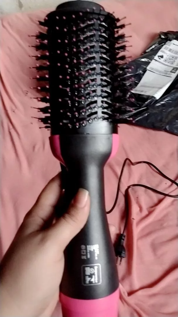 Escova Secadora Alisadora 3 em 1 Cabelos Sedosos Anti-Frizz IZEHAIR PRO photo review