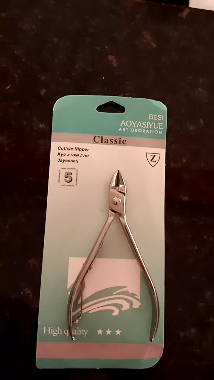Alicate de Unhas Aço Inox Esterilizável Lâminas Afiadas IZESTEEL PRO photo review