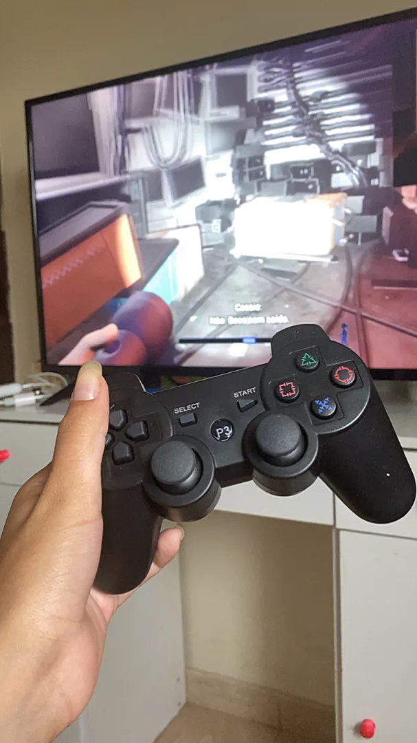 Controle PS3 Sem Fio Bluetooth Dual Shock Para Playstation 3 e PC IZEPLAY PRO photo review