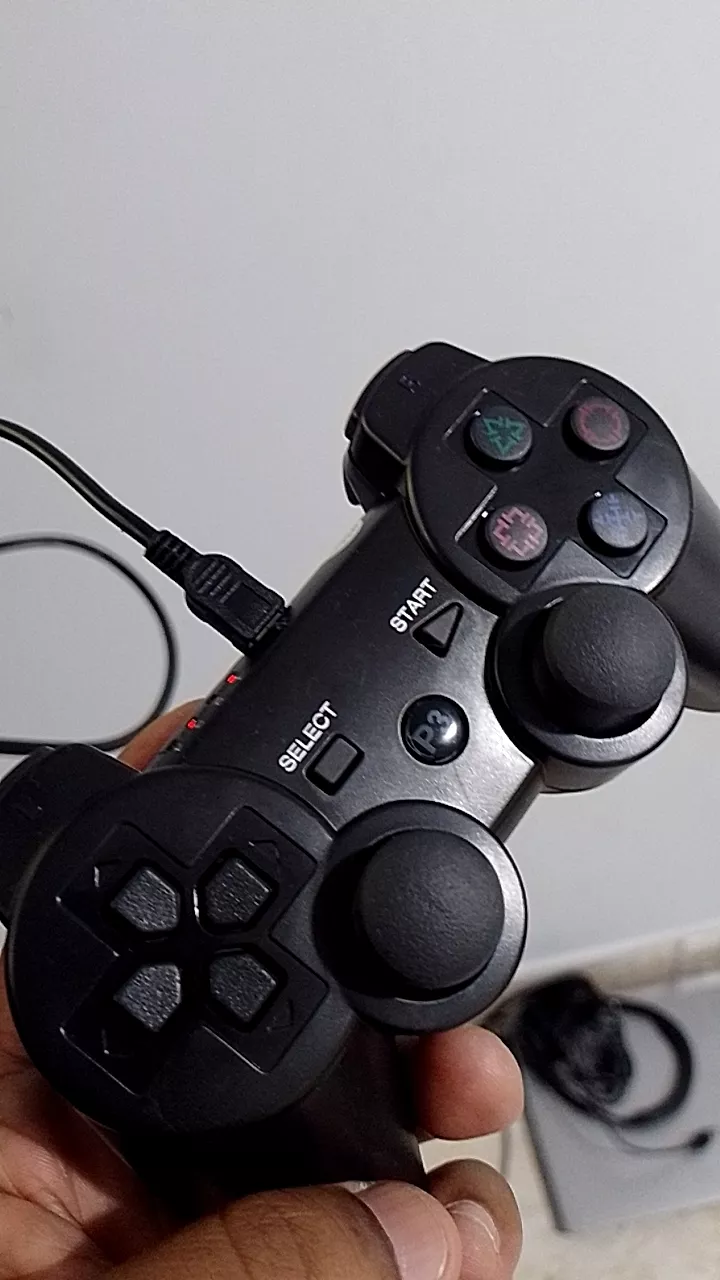 Controle PS3 Sem Fio Bluetooth Dual Shock Para Playstation 3 e PC IZEPLAY PRO photo review