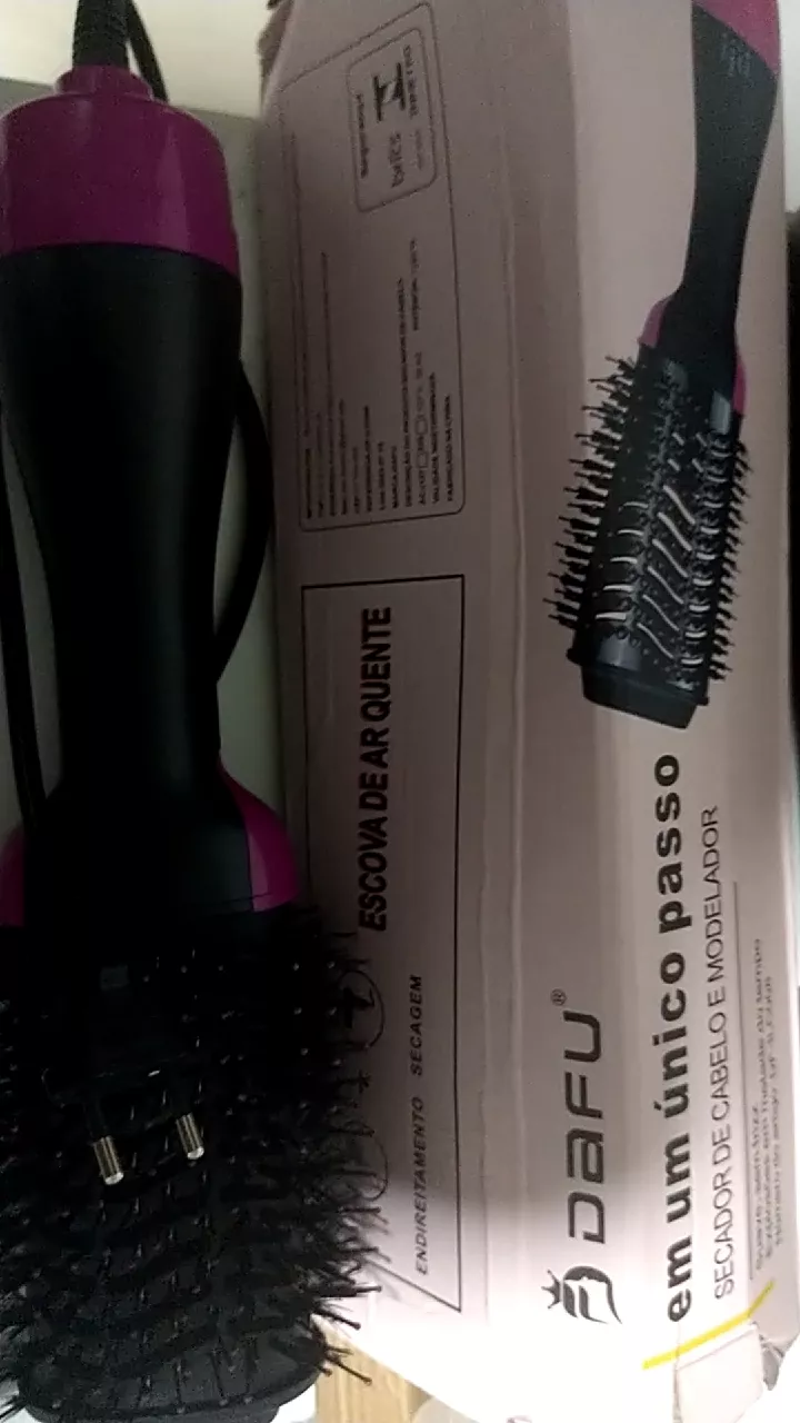 Escova Secadora Alisadora 3 em 1 Cabelos Sedosos Anti-Frizz IZEHAIR PRO photo review