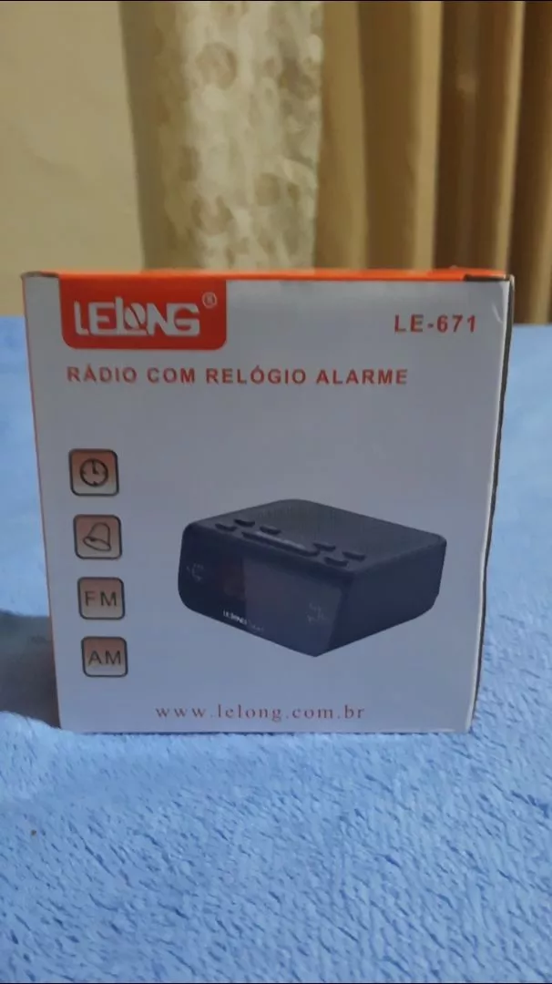 Rádio Relógio Digital Despertador Duplo Sintonizador FM MW Visor Amplo IZEWAKE EASY photo review