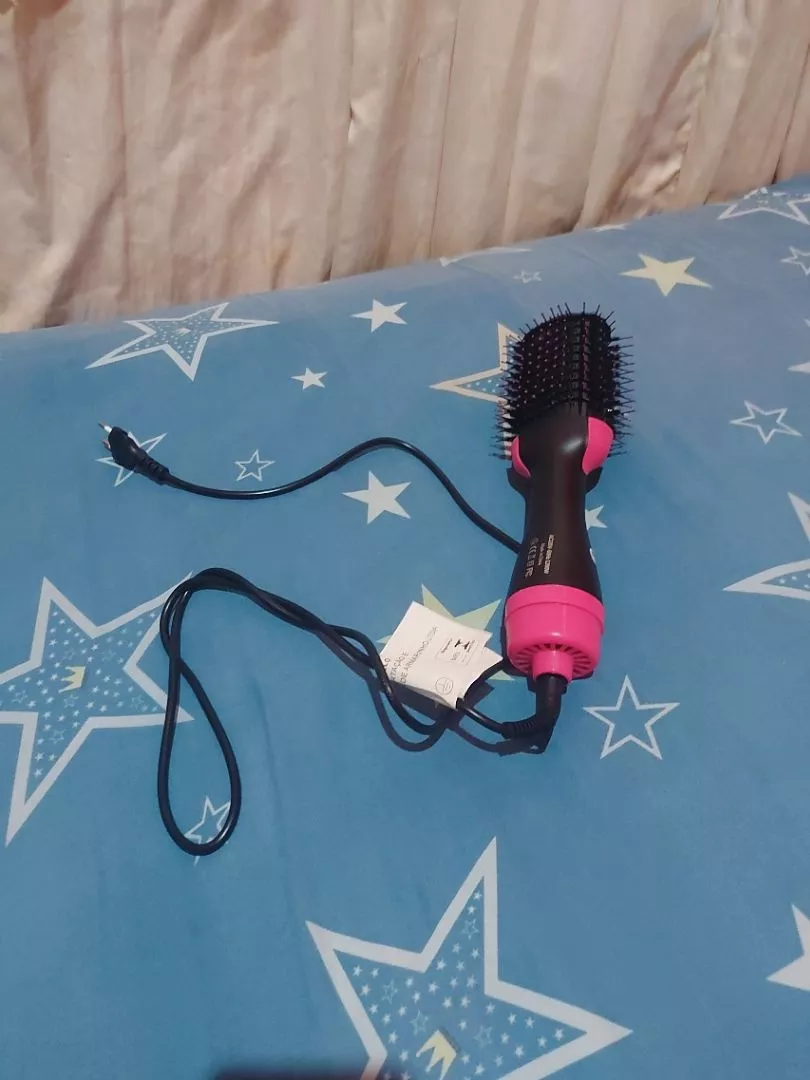 Escova Secadora Alisadora 3 em 1 Cabelos Sedosos Anti-Frizz IZEHAIR PRO photo review