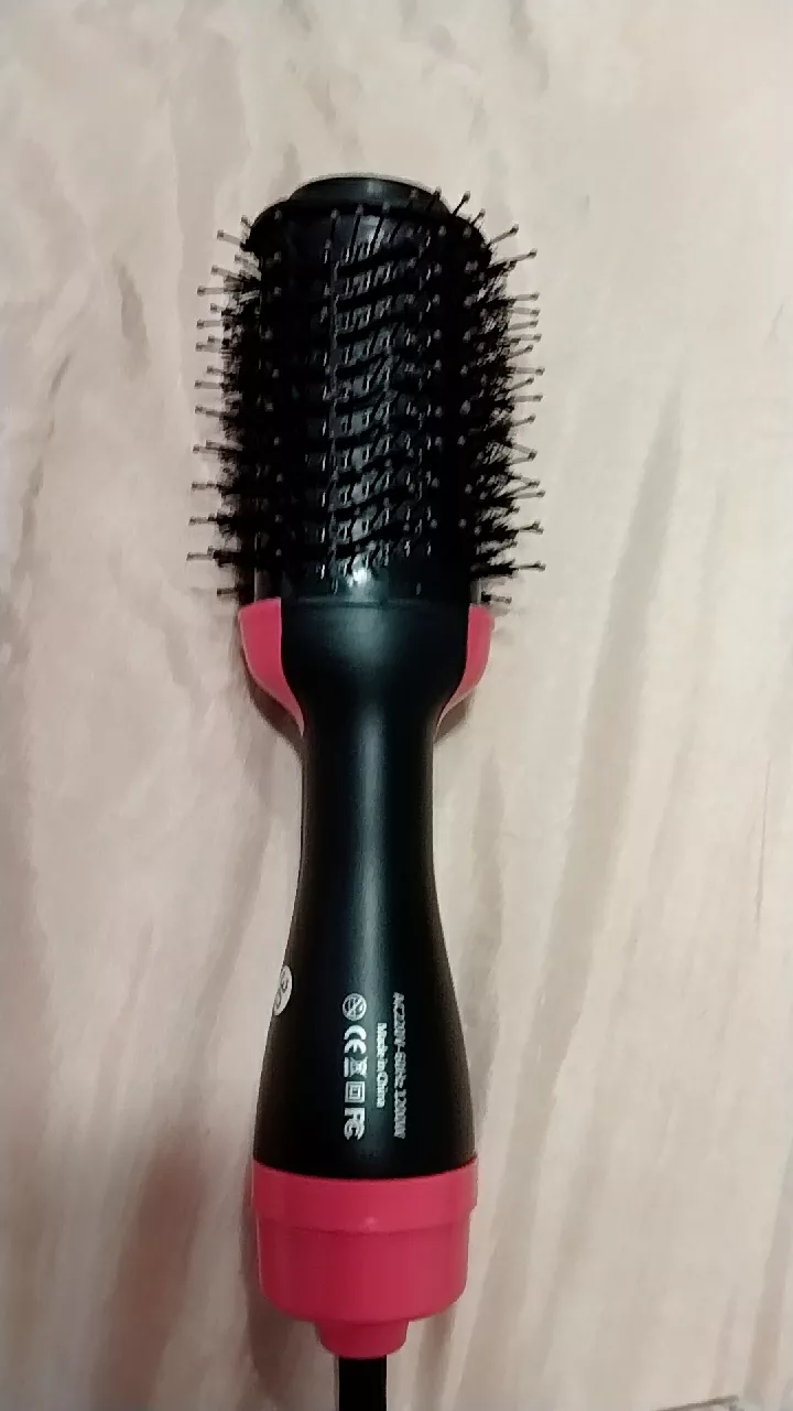 Escova Secadora Alisadora 3 em 1 Cabelos Sedosos Anti-Frizz IZEHAIR PRO photo review
