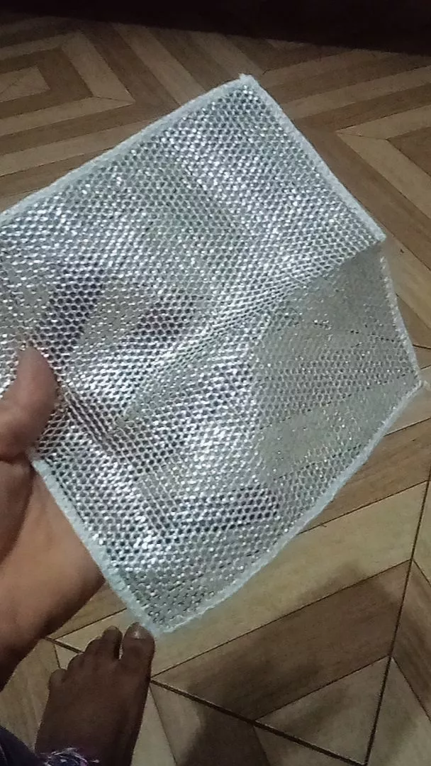 Pano de Limpeza Metálico Antiodor 20x20cm para Fogão, Pratos e Panelas - Kit 10 Unidades IZE SILVER PRO photo review