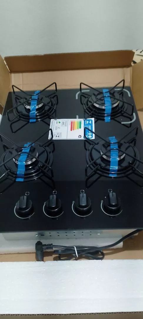 Cooktop Itatiaia Essencial 4 Bocas Vidro Temperado Acendimento Automático IZECHEF PURE photo review