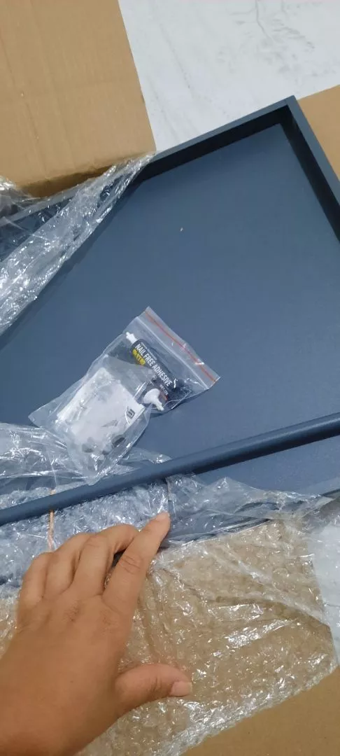 Prateleira de Parede Para Micro-ondas e Forno Elétrico em Aço Carbono, Instalação Fácil e Gancho Organizador IZEPLUS SPACE photo review