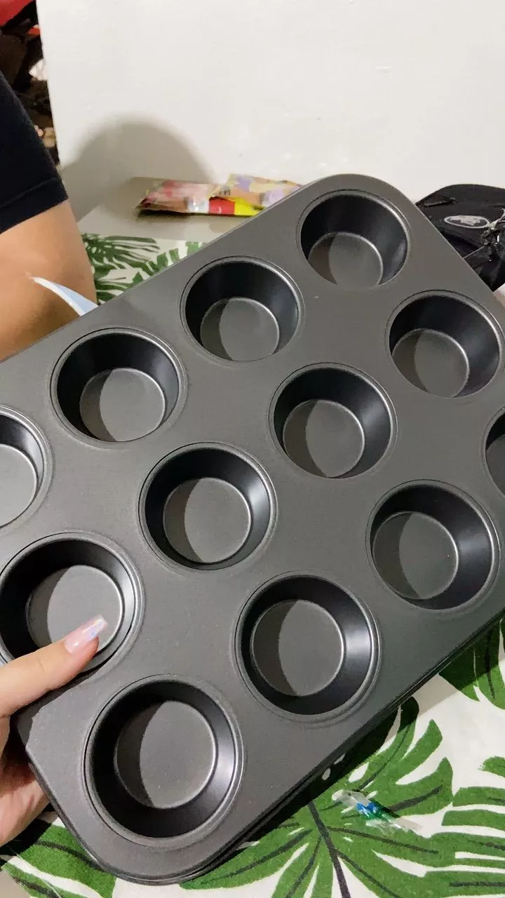 Forma para Cupcake Antiaderente 12 Cavidades Metal 300°C IZEBAKE PRO photo review
