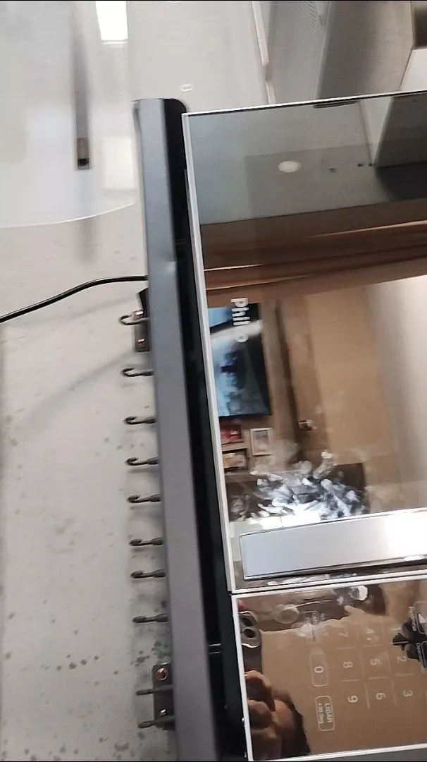 Prateleira de Parede Para Micro-ondas e Forno Elétrico em Aço Carbono, Instalação Fácil e Gancho Organizador IZEPLUS SPACE photo review