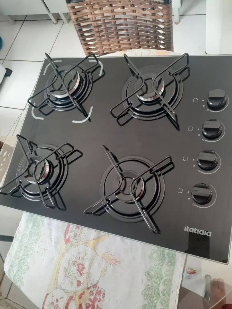 Cooktop Itatiaia Essencial 4 Bocas Vidro Temperado Acendimento Automático IZECHEF PURE photo review
