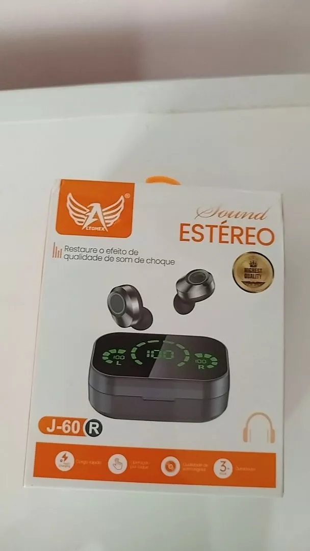 Fone de Ouvido Bluetooth 5.3 Esportivo à Prova D'Água com Cancelamento de Ruído IZEWAVE PRO photo review