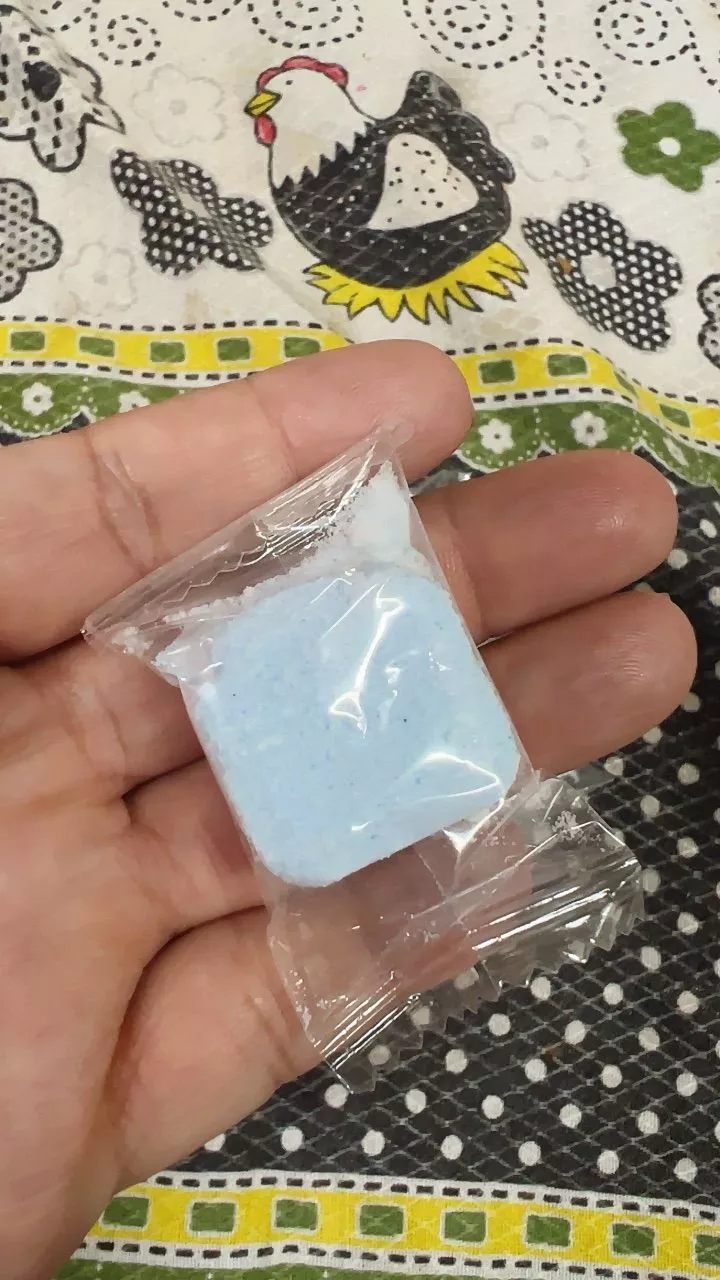 Pastilhas Efervescentes para Limpeza Profunda de Máquinas de Lavar, Esterilização 99%, Fragrância Fresca IZEWASH CLEAN photo review