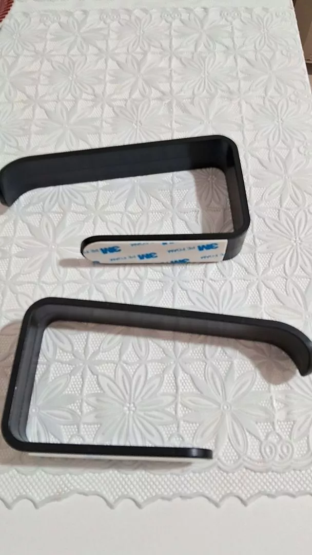 Suporte de Papel Higiênico Acrílico 4mm Fixação 3M Banheiro IZEGLASS GRIP photo review