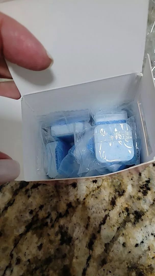 Pastilhas Efervescentes para Limpeza Profunda de Máquinas de Lavar, Esterilização 99%, Fragrância Fresca IZEWASH CLEAN photo review