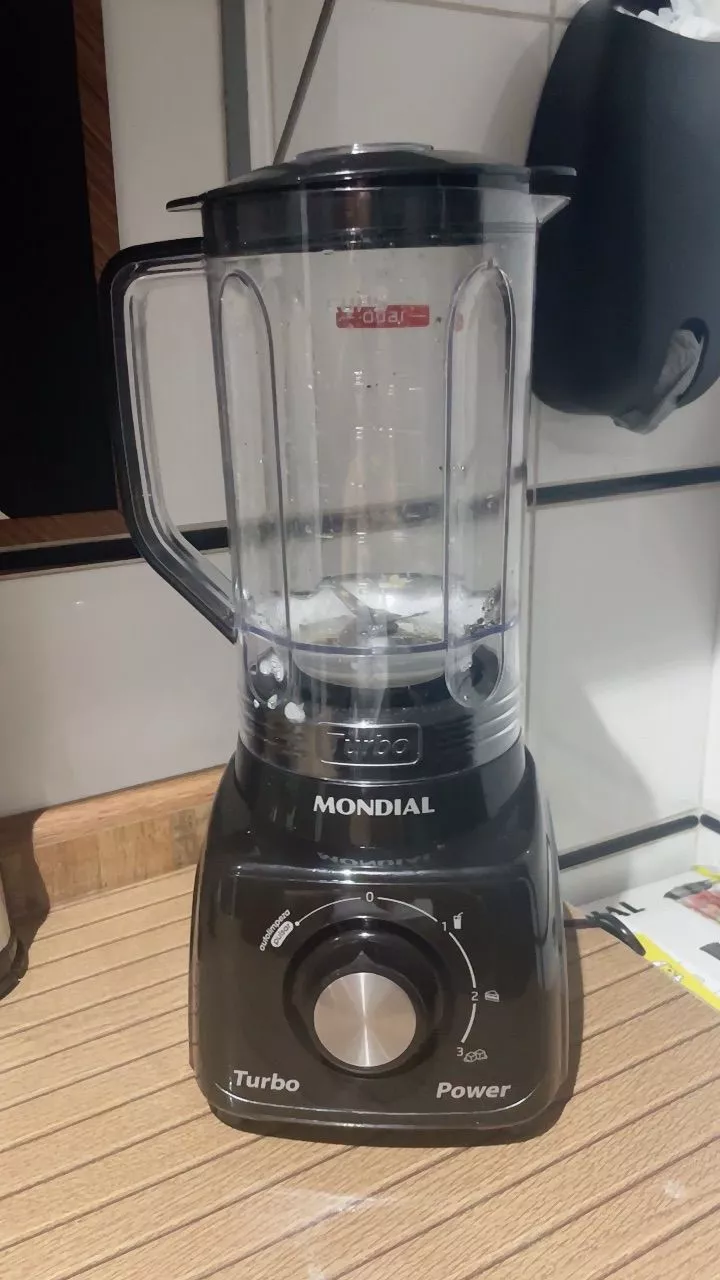 Liquidificador Mondial 500W 3 Velocidades 2,2L Faca Inox IZEBLEND MAX photo review