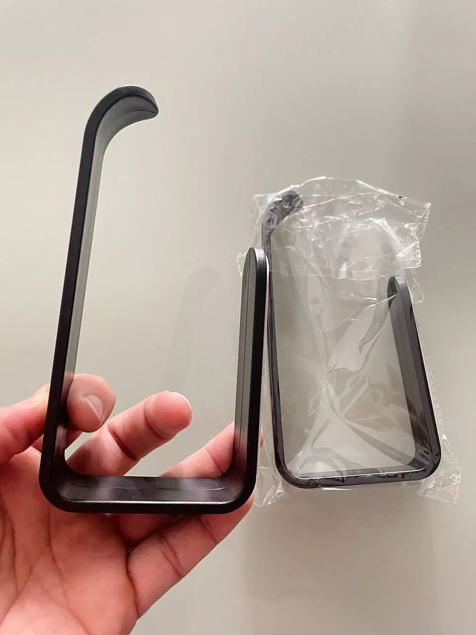 Suporte de Papel Higiênico Acrílico 4mm Fixação 3M Banheiro IZEGLASS GRIP photo review