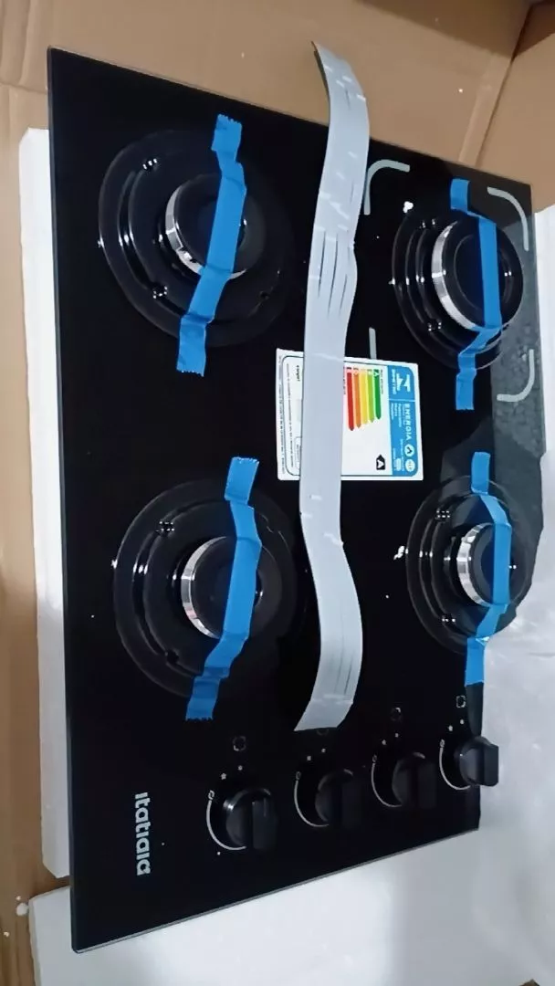 Cooktop Itatiaia Essencial 4 Bocas Vidro Temperado Acendimento Automático IZECHEF PURE photo review