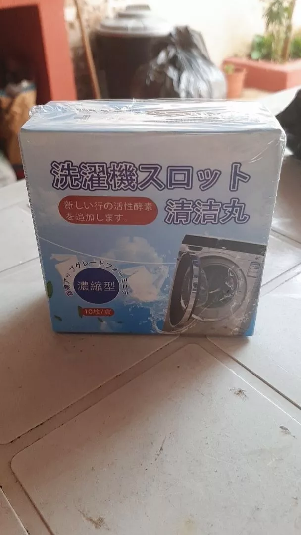 Pastilhas Efervescentes para Limpeza Profunda de Máquinas de Lavar, Esterilização 99%, Fragrância Fresca IZEWASH CLEAN photo review