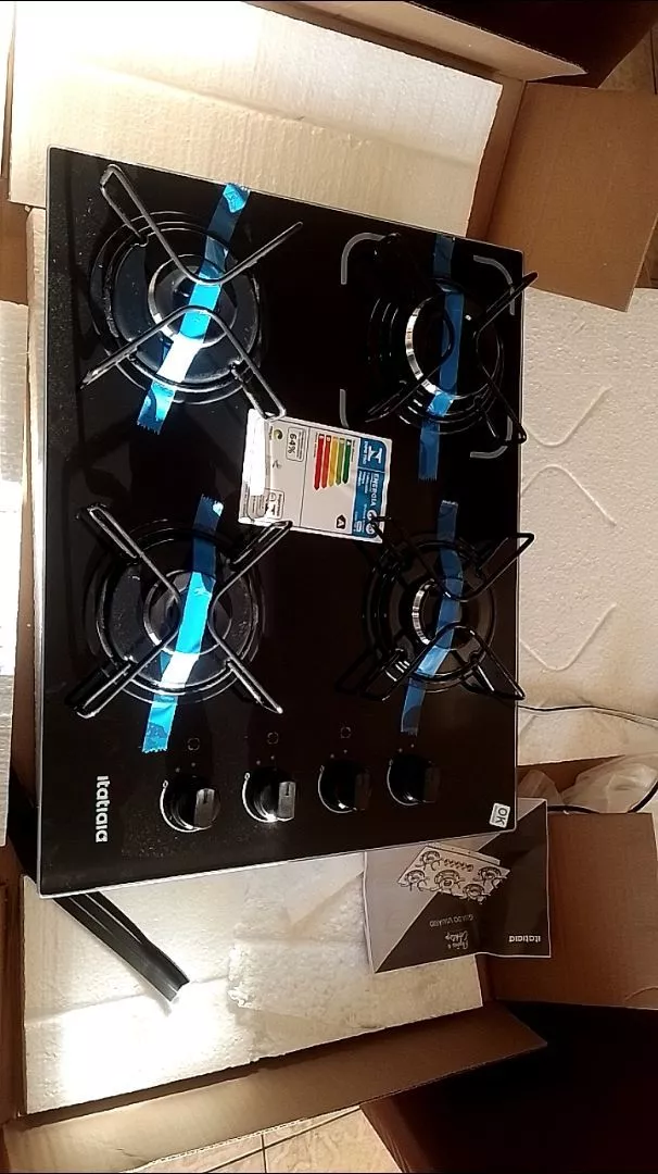 Cooktop Itatiaia Essencial 4 Bocas Vidro Temperado Acendimento Automático IZECHEF PURE photo review