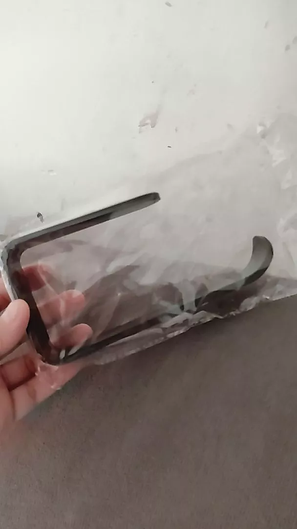 Suporte de Papel Higiênico Acrílico 4mm Fixação 3M Banheiro IZEGLASS GRIP photo review