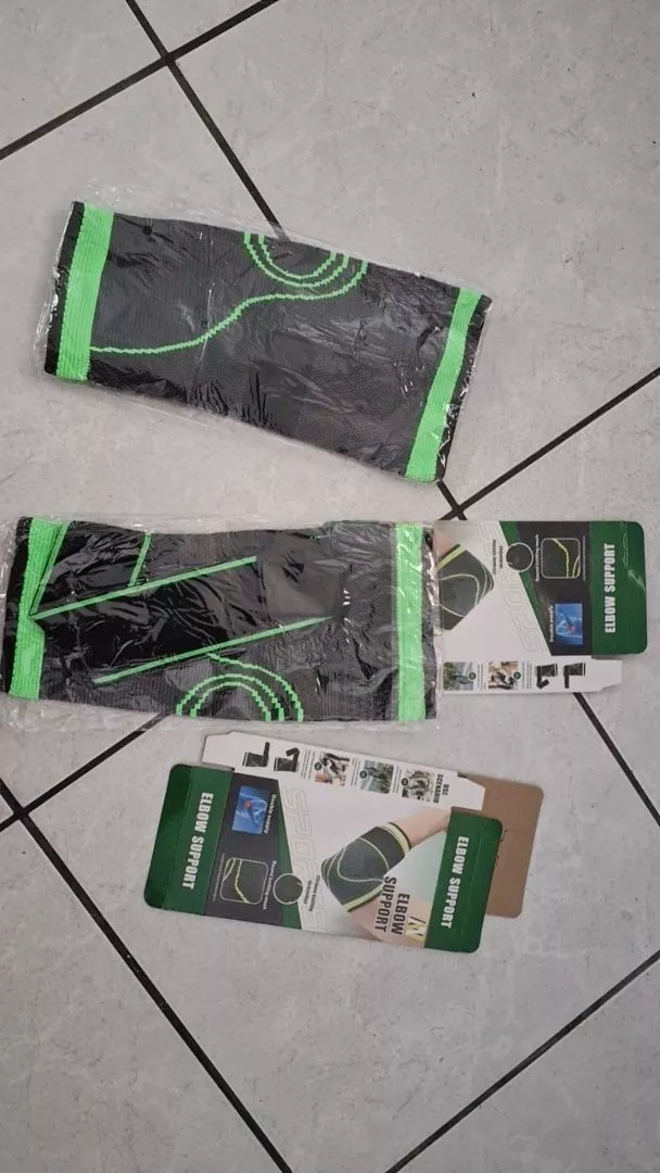 Kit Cotoveleira de Compressão Ortopédica Ajustável, Suporte Esportivo, Prevenção de Lesões IZEACTIVE MAX photo review