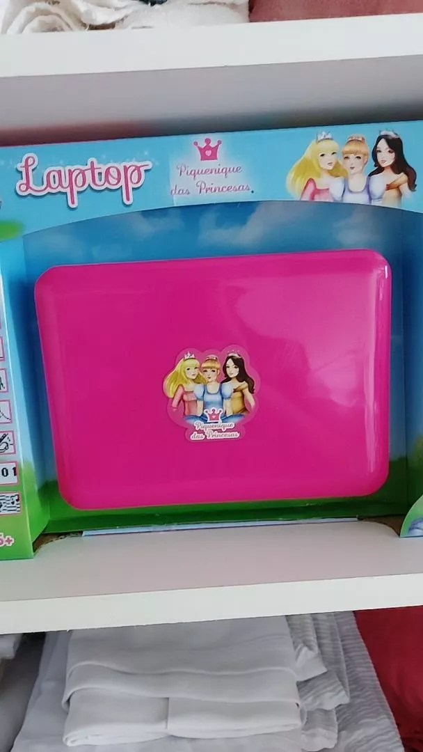 Laptop Infantil Bilíngue 60 Atividades Princesas DM Toys IZELEARN FUN photo review