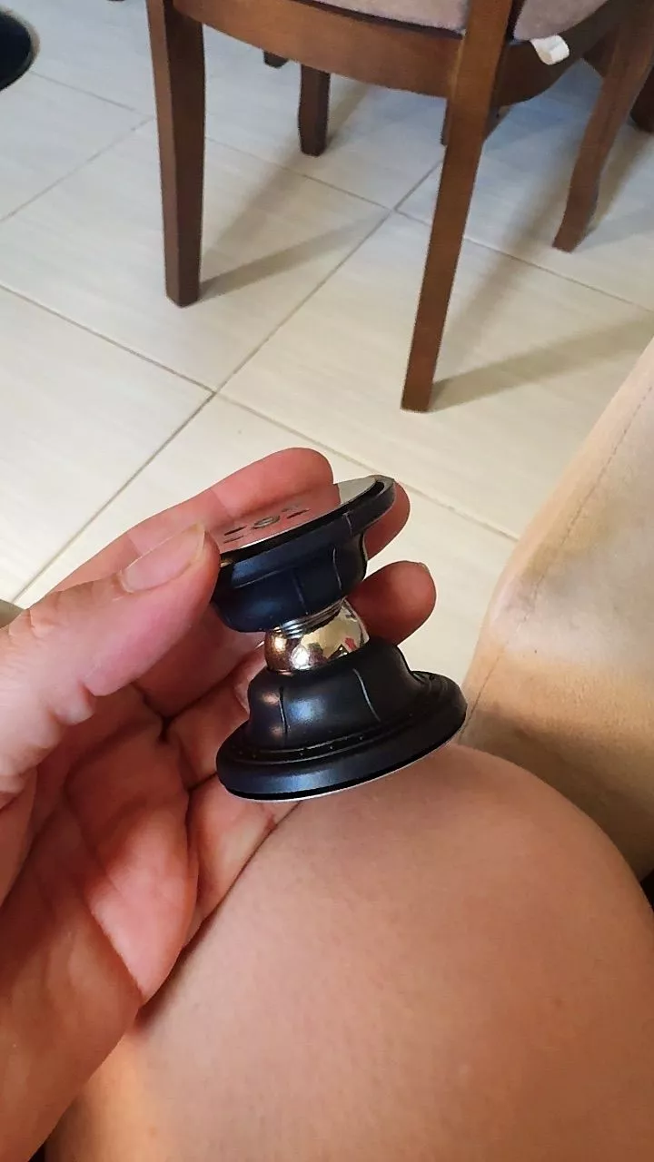 Fixador de Porta Magnético Inox Preto com Mola Amortecedora IZELOCK PRO photo review