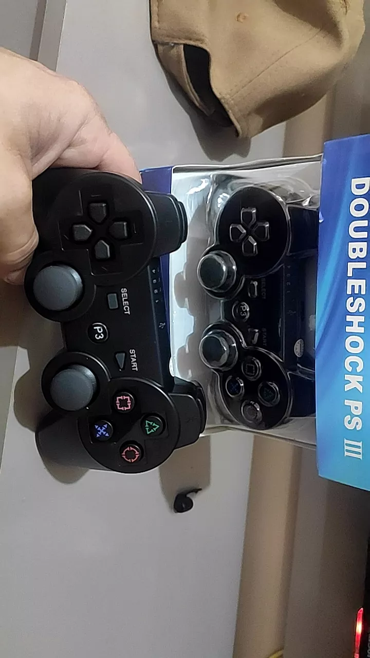 Controle PS3 Sem Fio Bluetooth Dual Shock Para Playstation 3 e PC IZEPLAY PRO photo review