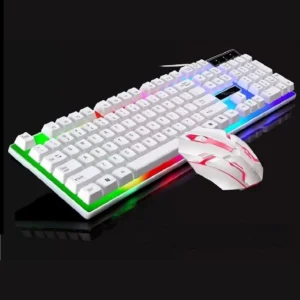Kit Teclado Mouse Gamer RGB LED ABNT2 Ergonômico USB IZEPLAY PRO