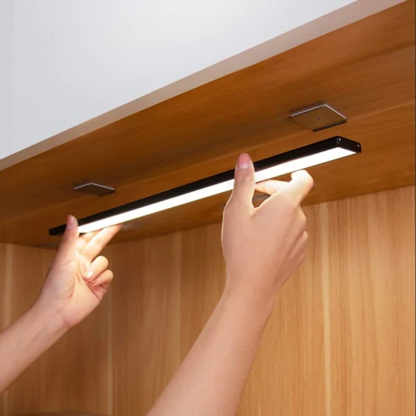 Luminária LED Touch 30cm 3 Cores Recarregável USB Ambientes IZEAMBI LIGHT