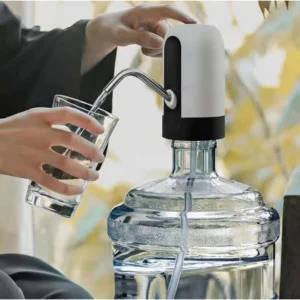 Bomba Elétrica Universal para Galão Recarregável Bateria Forte Inox IZEWATER FLOW
