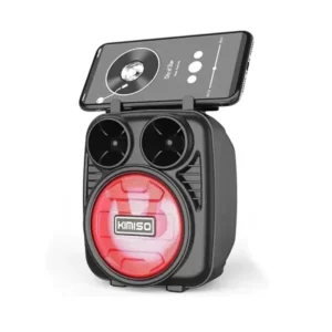 Caixa de Som Bluetooth Kimiso Potente Rádio FM Bateria Longa Duração IZEBOOM MAX